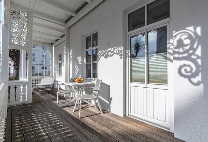 Villa Iduna / Ferienwohnung No. 1 - EG mit Balkon nach Osten - Villa Iduna / Ferienwohnung No. 1 - EG mit Balkon nach Osten detail 4