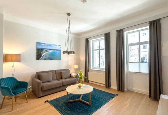 Villa Iduna / Ferienwohnung No. 3 - EG mit Balkon nach Süden - Villa Iduna / Ferienwohnung No. 3 - EG mit Balkon nach Süden