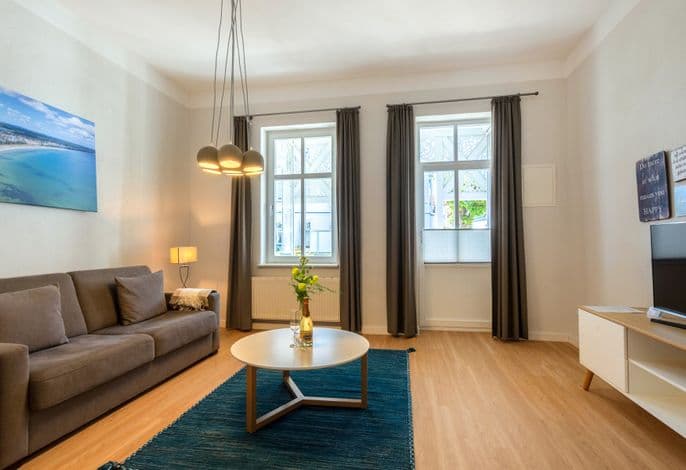 Villa Iduna / Ferienwohnung No. 3 - EG mit Balkon nach Süden - Villa Iduna / Ferienwohnung No. 3 - EG mit Balkon nach Süden detail 1