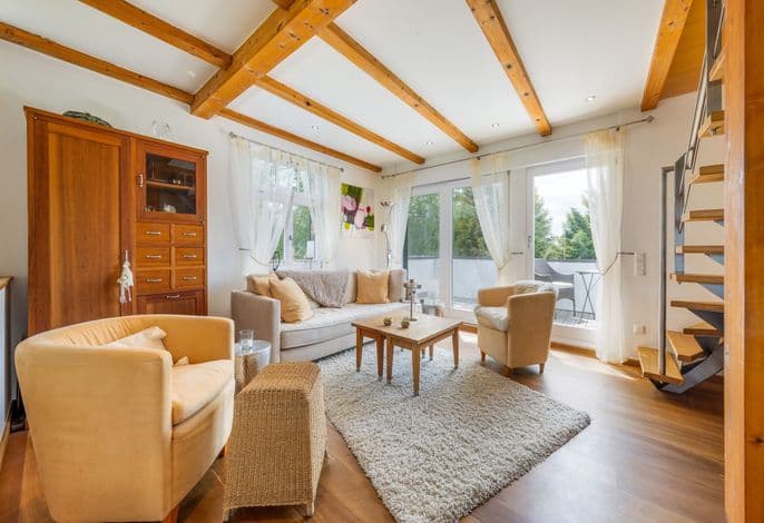 Ferienwohnung - Rügenbrise mit Seeblick mit 3 Bädern, Steg und Paddelboot - alle inklusive - Ferienwohnung - Rügenbrise mit Seeblick mit 3 Bädern, Steg und Paddelboot - alle inklusive detail 1