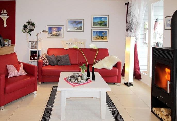 Ferienapartment für zwei mit Infrarotsauna, Kaminofen und schöner Süd-Terrasse!