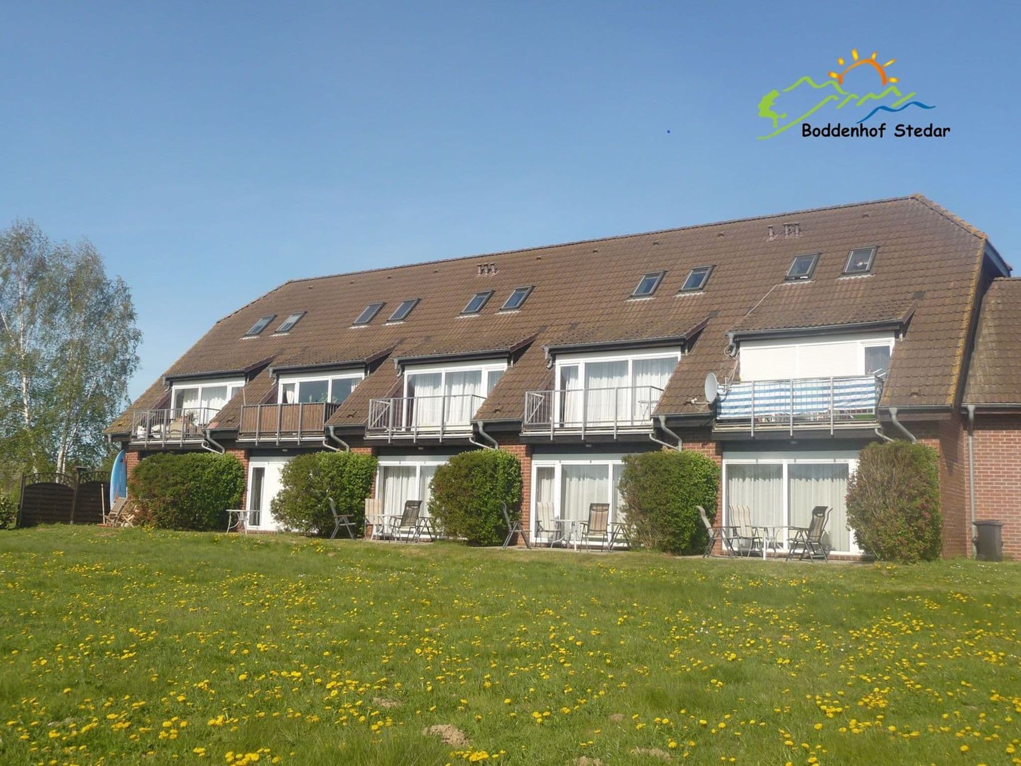 Boddenhof Apartment 54 - Balkon, Parkplatz, ruhig