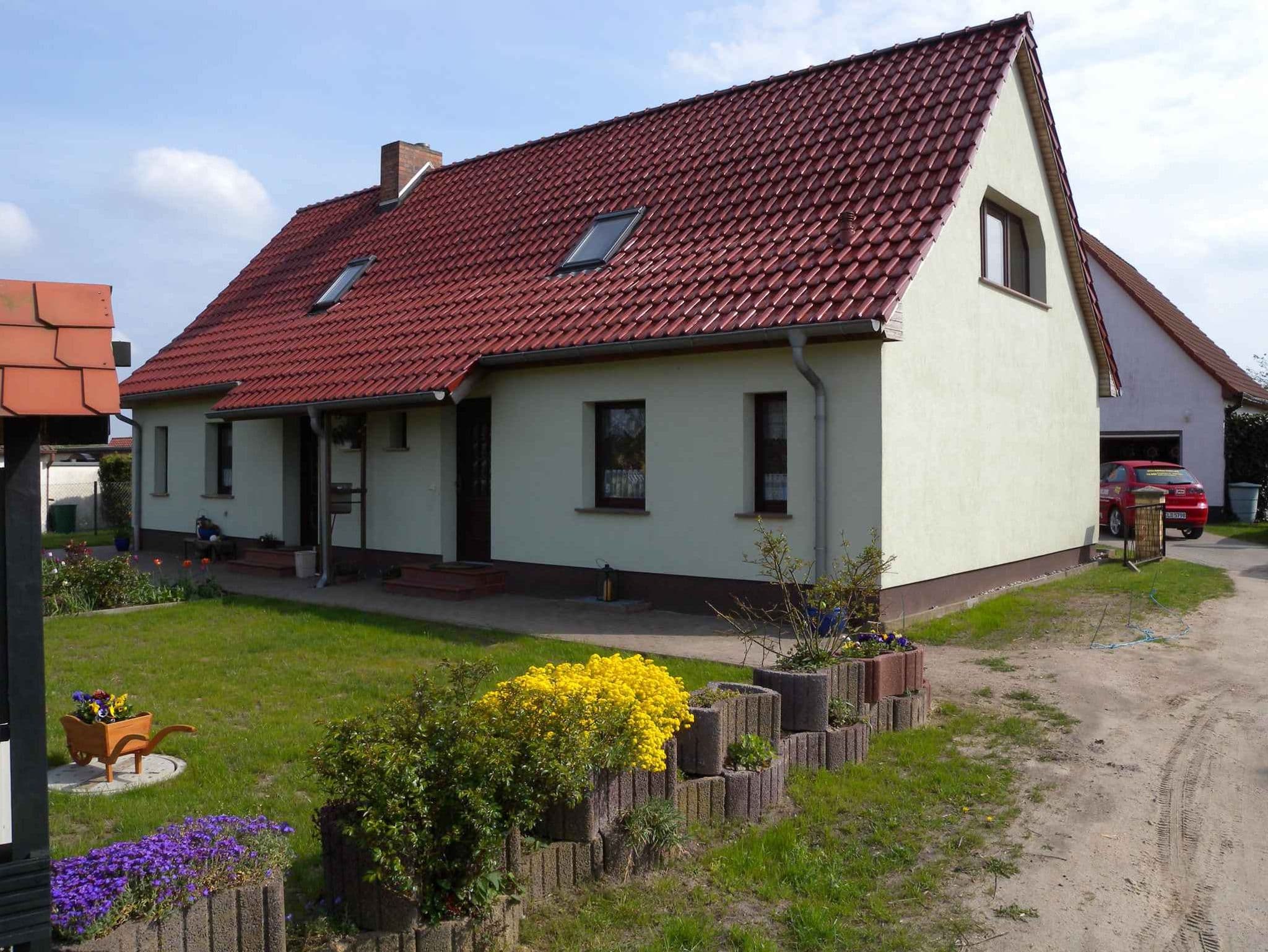 Ferienhaus mit Terrasse und Garten