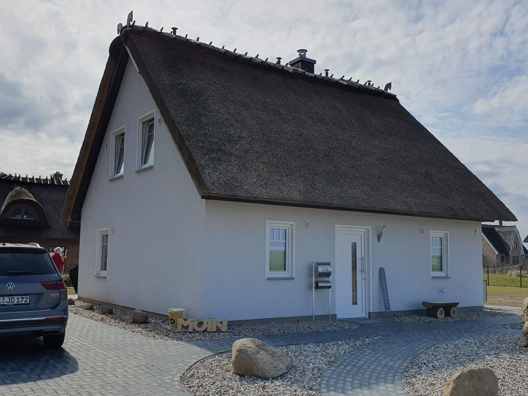 Reetdachhaus, Haus Hannes in Mellnitz detail 2