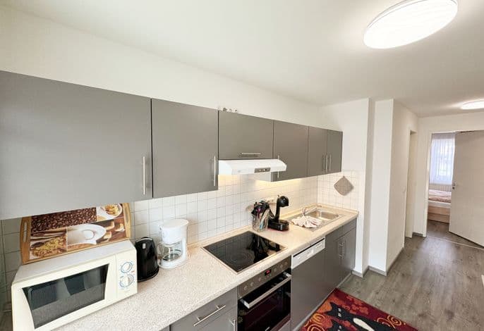Wohnung 01 mit Terrasse und Boddenblick - MR: Haus Inselperle mit Blick auf den Bodden detail 2