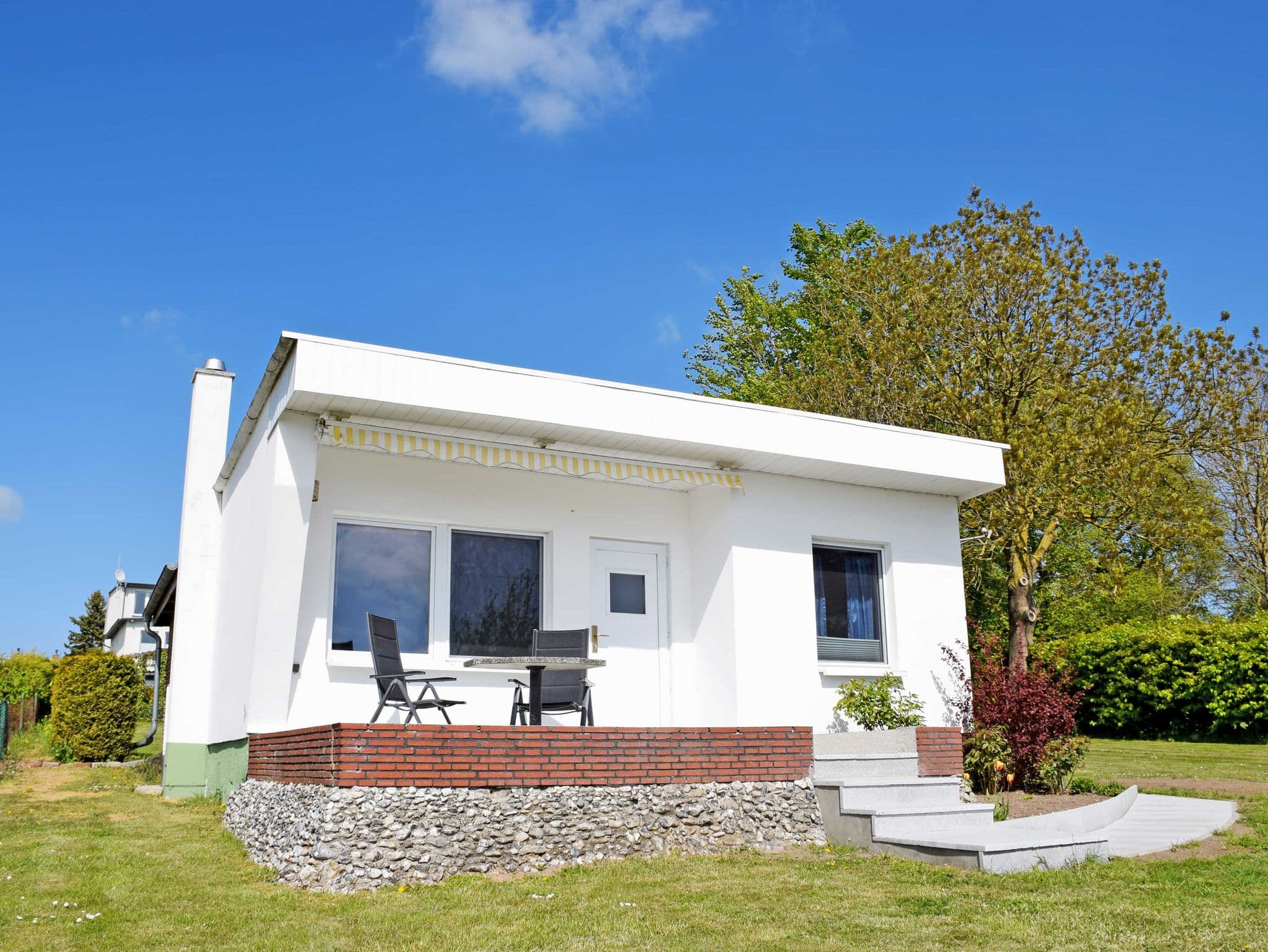Bungalow mit Panoramarundblick und Terrasse detail 2