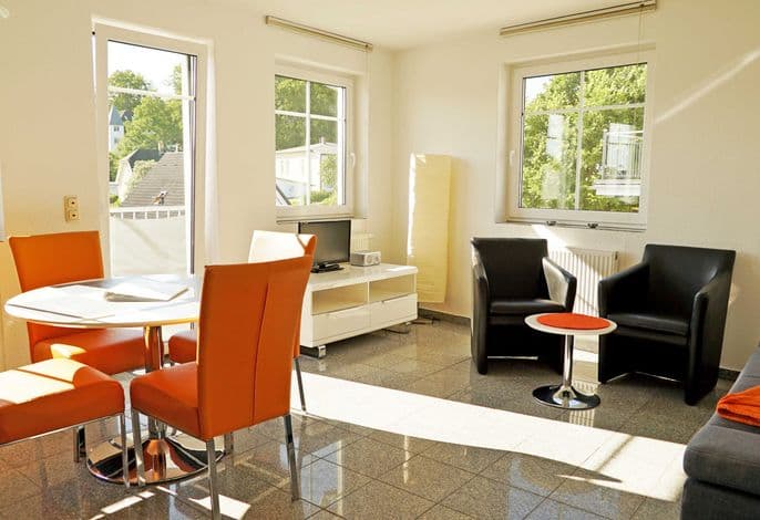 06 Ferienwohnung Greta mit Balkon - Appartementhaus Greta im Ostseebad detail 1