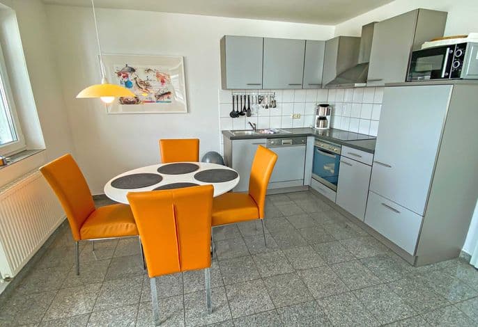 02 Ferienwohnung Greta mit Terrasse und Strandkorb (H) - Appartementhaus Greta im Ostseebad detail 3