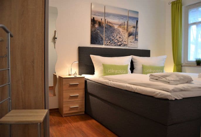 Resid. Prorer Wiek App. 7, strandnah in Binz, mit Balkon - App. mit 1 SZ + 1 Schlafkoje - Aufbettung 3./4. P. detail 3