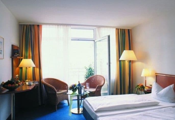 Doppelzimmer mit Stadtblick