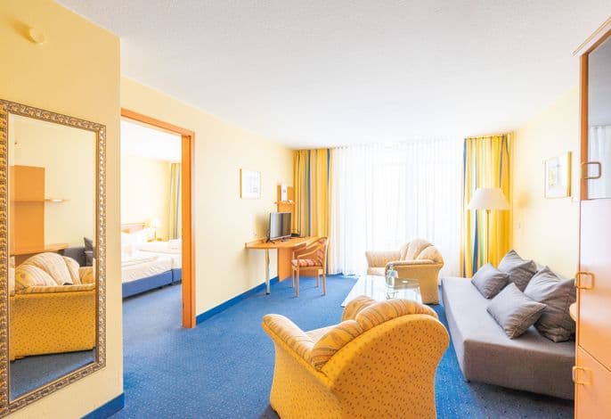 Suite mit Stadtblick