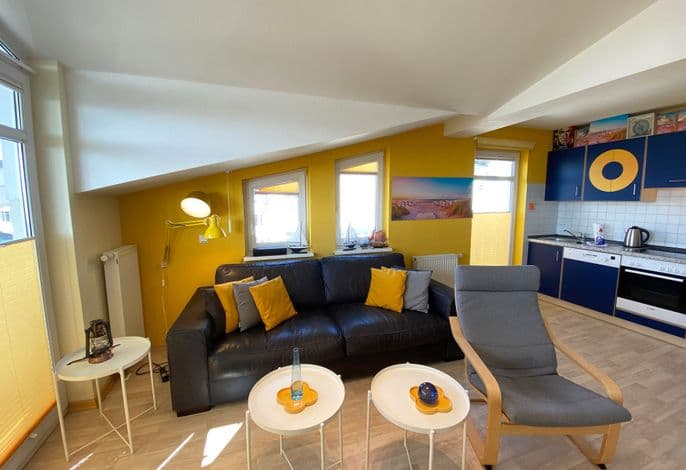 Ferienwohnung 09 3-Raum DG mit 2 Balkonen - A: Haus Rügenscher Bodden mit Meerblick detail 4