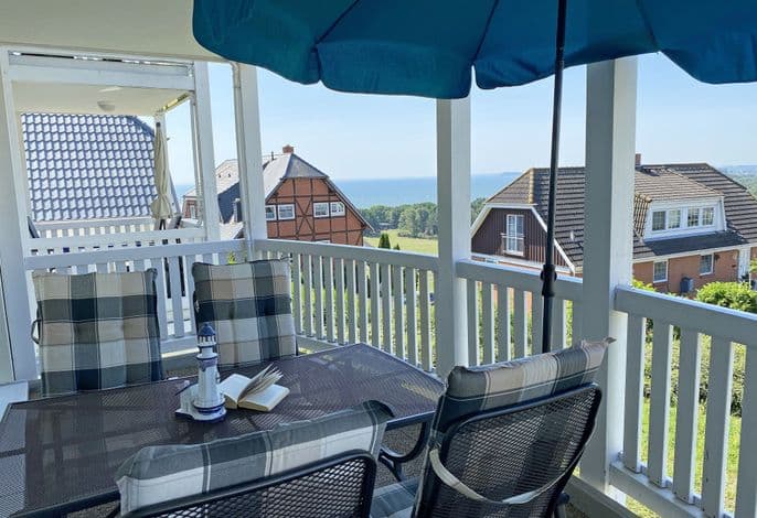 A: Haus Rügenscher Bodden Whg. 05 mit Meerblick 4 Sterne - Ferienwohnung 05 2-Raum 1.Etage mit Balkon detail 4