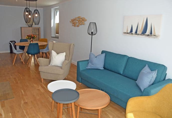 64 Haus Carl - Ferienwohnung mit Kamin und Terrasse - Haus Carl - Ferienwohnungen mit Kamin im Ostseebad Sellin detail 2