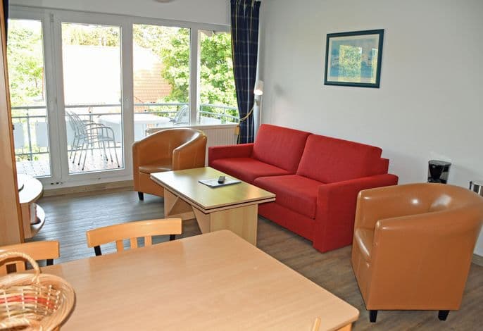 13 schöne 3-Raum-Ferienwohnung mit Balkon
