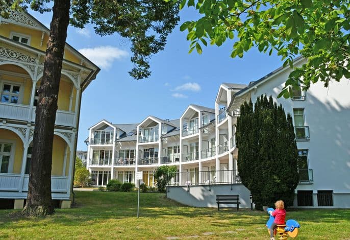 Appartementhaus mit Balkon 300 m bis zum Strand (VG) - schöne 2-Raum-Ferienwohnung mit Terrasse 22