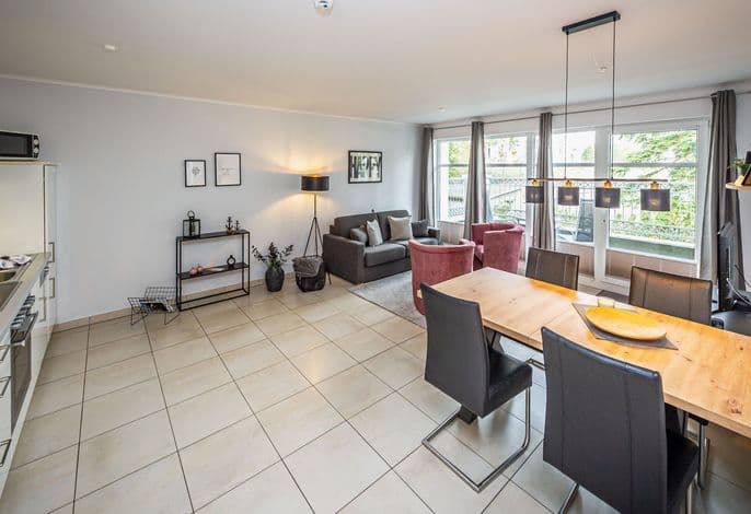 Dünenresidenz Königin Augusta | Wohnung 14 | Gartenblick - Dünenresidenz Königin Augusta | Wohnung 14 | Gartenblick