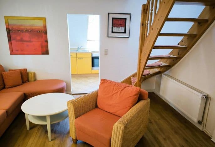 04 schöne 2-Raum-Ferienwohnung m. verglaster Veranda