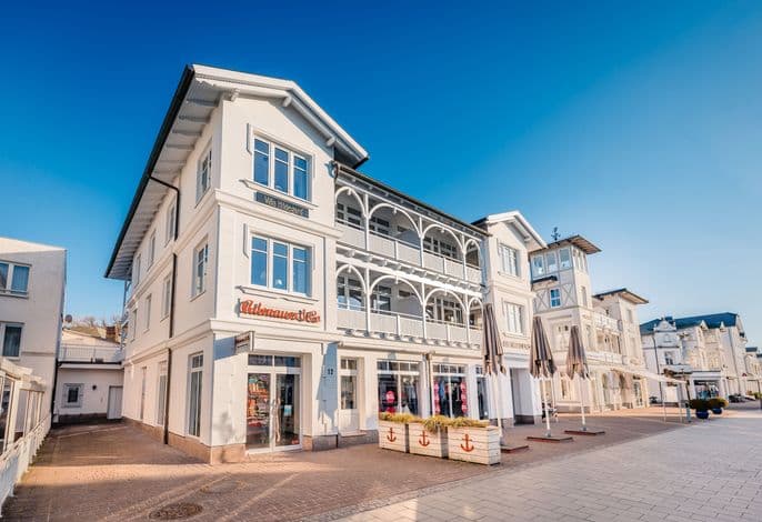 Villa Hildegard-Strandnähe-Balkon-im Zentrum von Binz/3 - Appartement 3