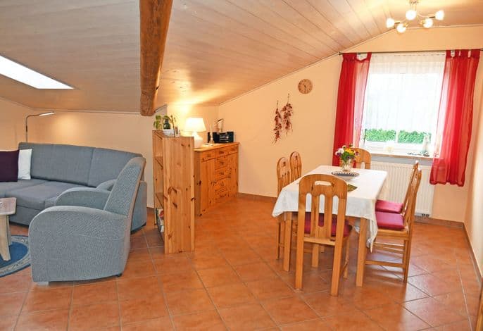 Ferienwohnung mit Balkon und Kamin Bernstein