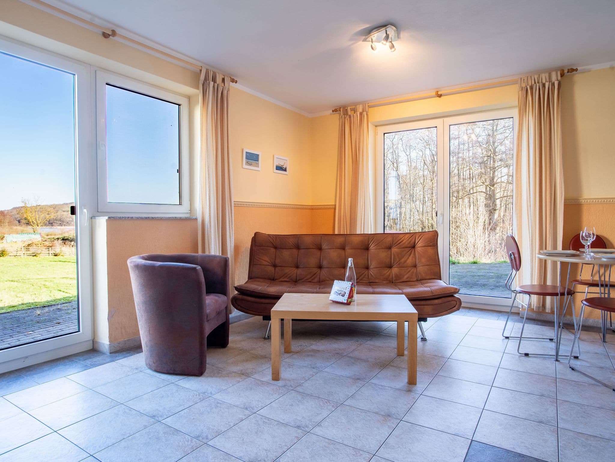 Ferienwohnung Habichtssicht - Ferienhaus Am Boddenufer detail 1