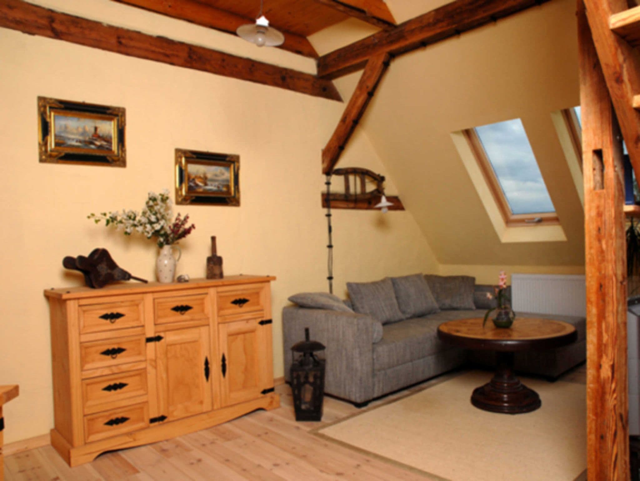 Ferienwohnung Puddemin mit Gartenterrasse - Ferienwohnungen im Süden von Rügen mit Sauna detail 1