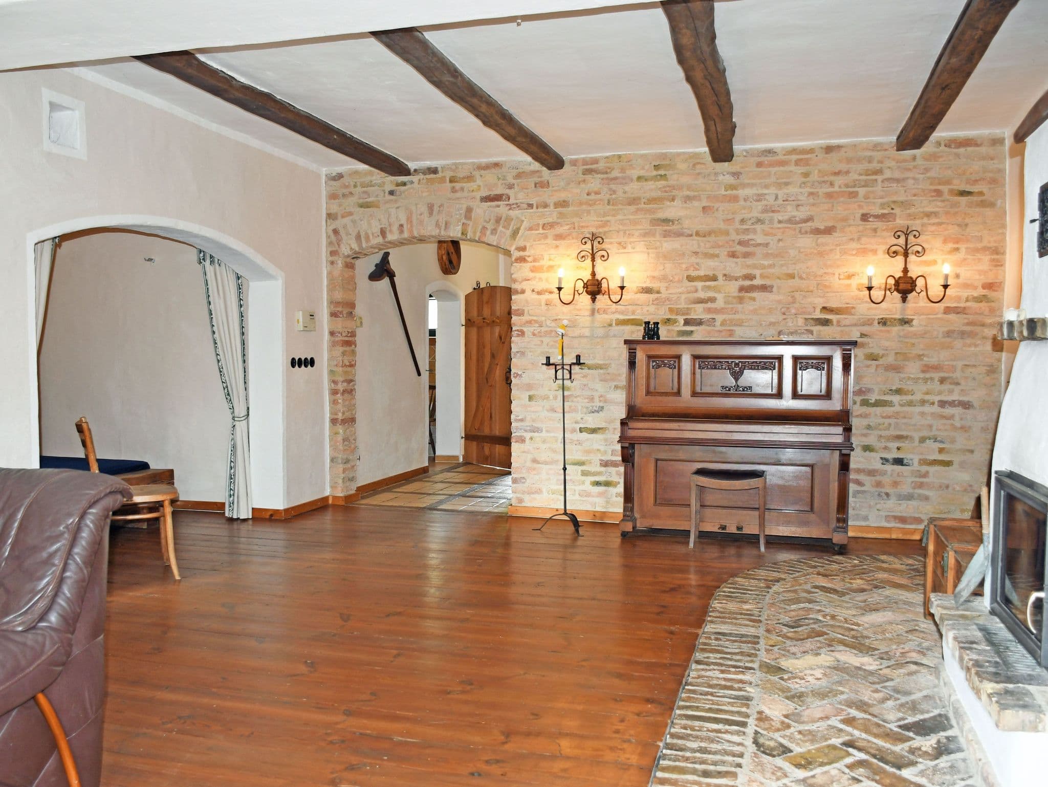 Ferienwohnung Poltenbusch mit Kamin und Terrasse - Ferienwohnungen im Süden von Rügen mit Sauna detail 3