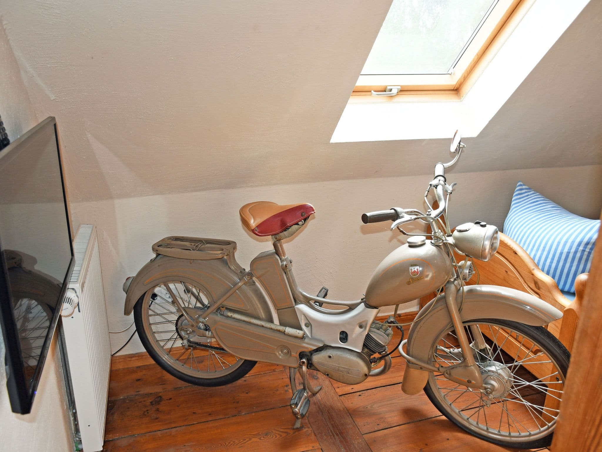 coole Bikerwohnung mit Außenterrasse - Ferienwohnungen im Süden von Rügen mit Sauna detail 3