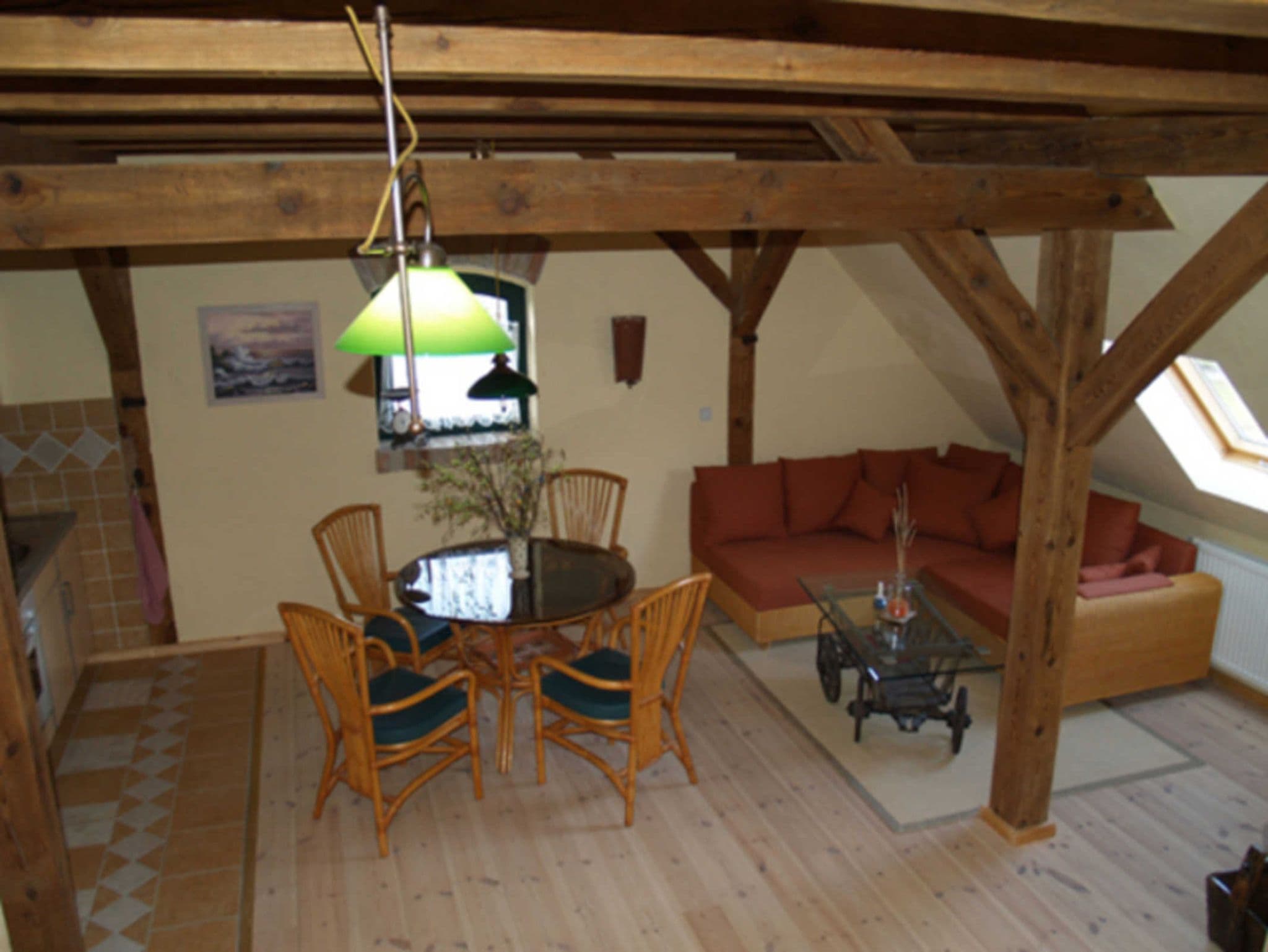 Ferienwohnung Swantow mit Gartenterrasse