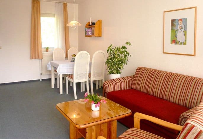 2 Zimmer Apartment mit Süd-Loggia - Haus Seeschwalbe im Ostseebad Göhren detail 2