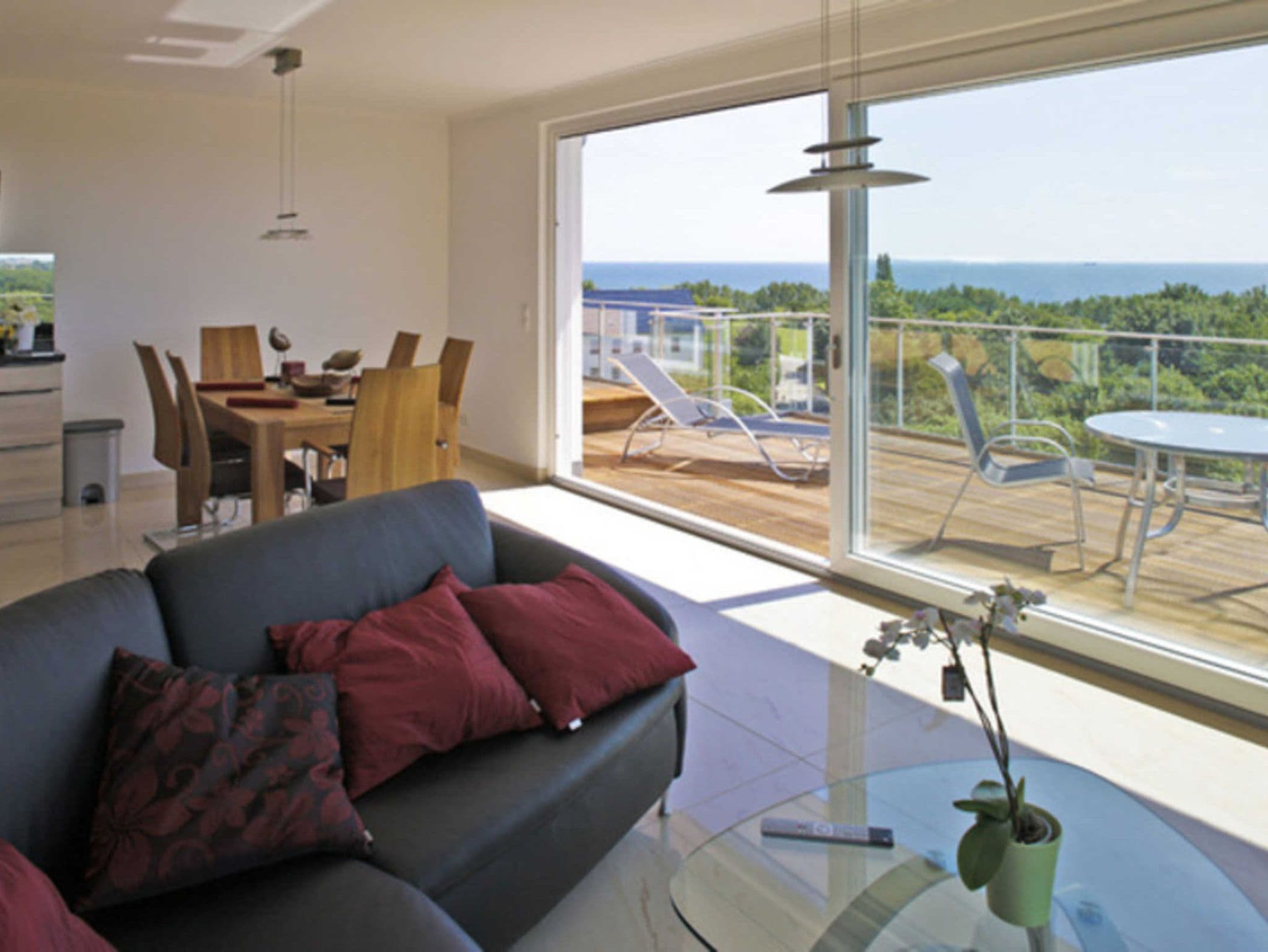 Penthaus 5 - Villa Ostseeblick 5* mit Meer- und Boddenblick detail 1