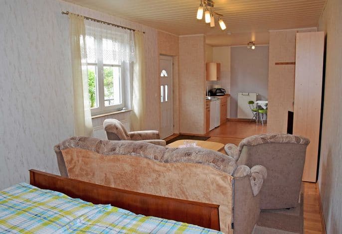 Ferienwohnung mit Gartenterrasse - Ferienwohnungen mit Terrasse detail 3