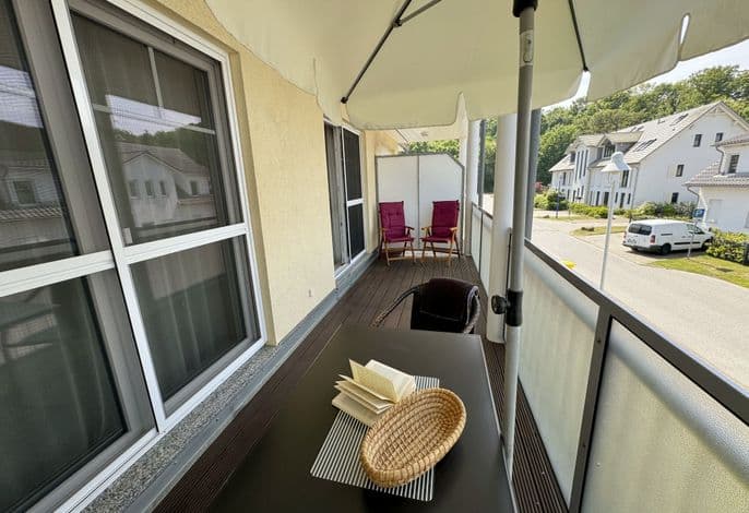 F: Ferienwohnung Düne Nr. 09 - Ein Juwel für Ihren Urlaub! - Ferienwohnung Düne Nr. 09 mit Balkon detail 3