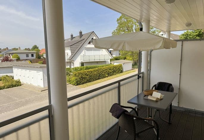 F: Ferienwohnung Düne Nr. 09 - Ein Juwel für Ihren Urlaub! - Ferienwohnung Düne Nr. 09 mit Balkon detail 2