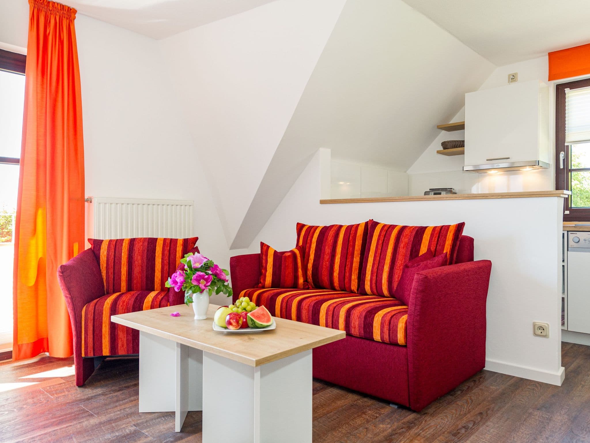 Appartement Luv mit Seeblick und Balkon (L) - Selliner Ferienwohnungen mit Seeblick detail 2