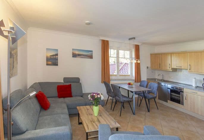 Fewo 2 - Ferienhaus zum Südstrand / 250 m zum Strand / 2 Schlafzimmer detail 3
