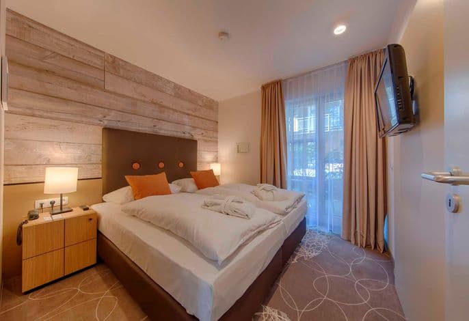 Juniorsuite 30m² 2 Zimmer - Aquamaris Strandresidenz detail 1