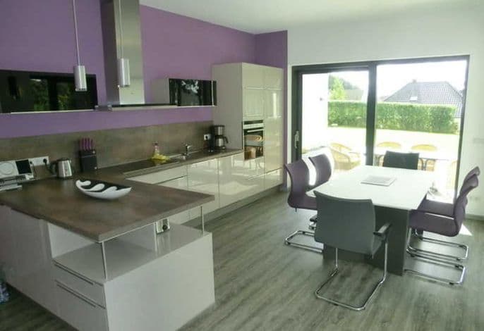 Kleeblatt Wohnung Flieder