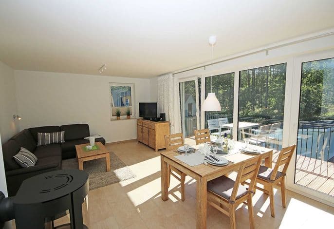 Ferienhaus Igelbau Whg. 02 mit Balkon