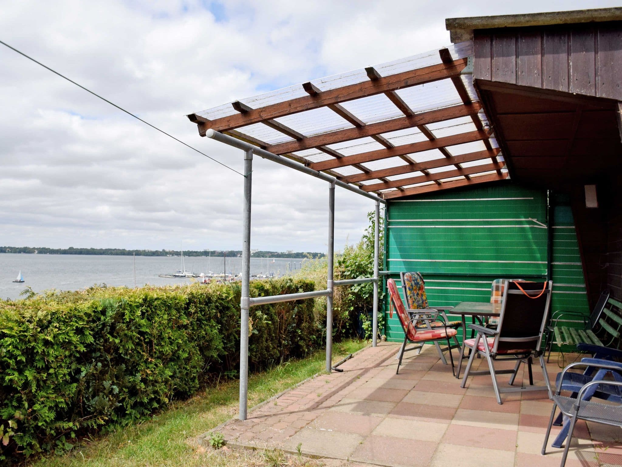 DEB 015 Ferienwohnung mit Garten und Sundblick n. Stralsund