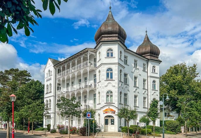 Ferienwohnung 10 Haus Metropol, 2-Raum Fewo Strandnah - Whg 10, 2 - Raum - Apartment  mit Balkon