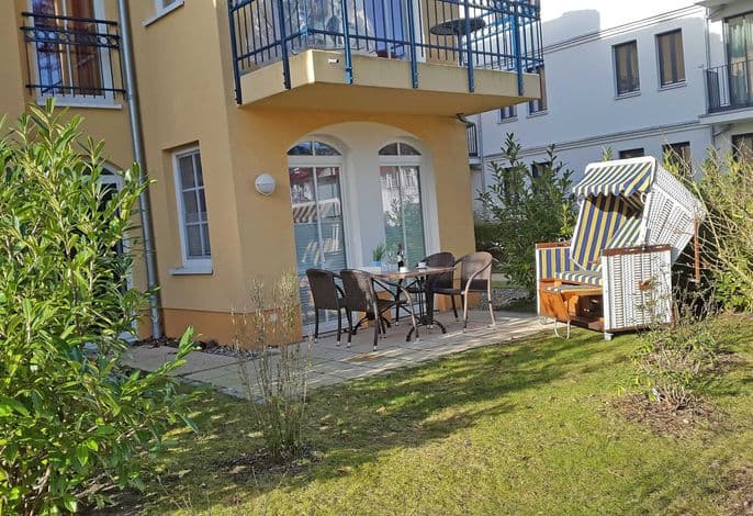 F: Kurparkresidenz Baabe Whg. 05 Meeresgarten mit Terrasse - Kurparkresidenz Whg. 05 Meeresgarten mit Terrasse detail 4