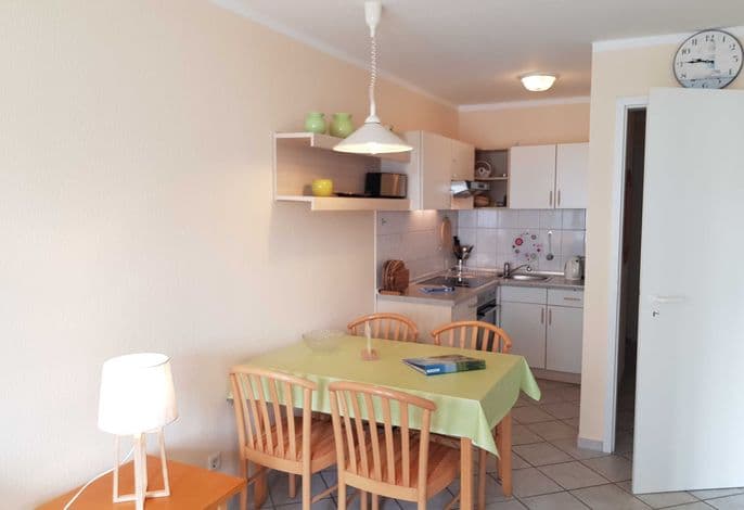 Ferienwohnung Morgensonne im 1.OG mit Balkon - 2 Raum Wohnung 421 detail 2
