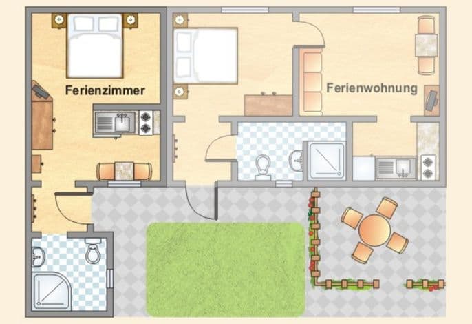 Ferienwohnung & Zimmer Skipper detail 4