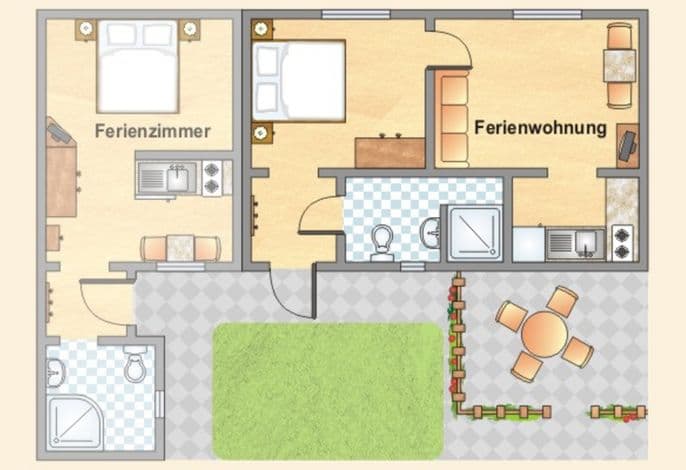 Ferienwohnung & Zimmer Skipper detail 3