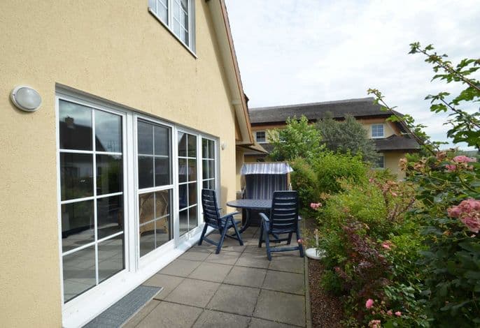 FeWo Reethaus Boddenblick - Reethaus mit Terrasse und Strandkorb, 1 SZ, max.4 Pers. detail 1
