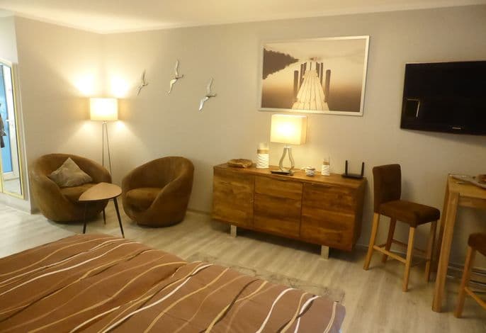 Guido's Ostseetraum, an idyllischen Stränden relaxen, Wiek - Appartement mit Küche, Doppelbettzimmer detail 2