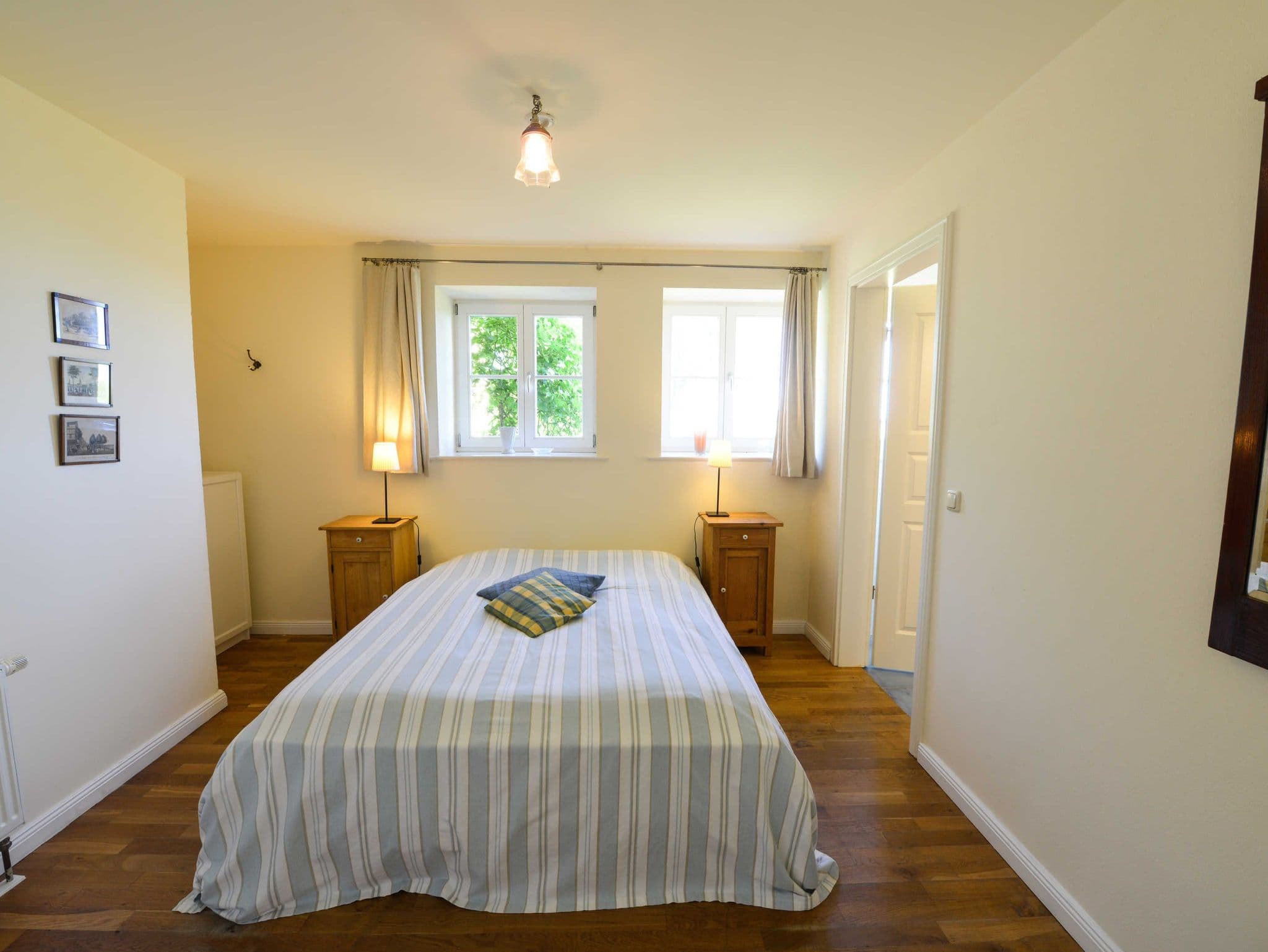 Ferienwohnung 1 mit Seeblick - Gut Grubnow Rügen detail 3