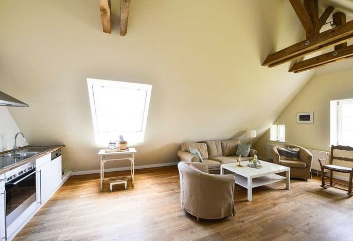 Ferienwohnung 8 für 4 Personen mit schönem Seeblick - Gut Grubnow Rügen detail 1