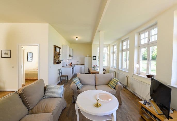 Ferienwohnung 4 für 4 Personen am Wasser - Gut Grubnow Rügen detail 2